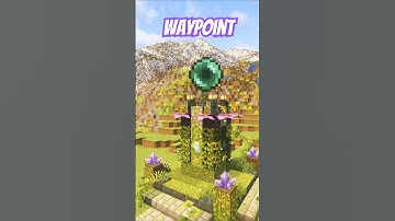 Minecraft: Working Waypoint #minecraft #shorts
