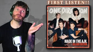 I listened to ONE DIRECTION for the first time! | One Direction MADE IN THE A.M. Full Album Reaction