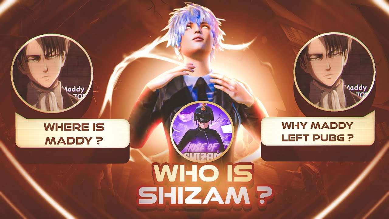 Why Maddy Jod Left PUBG and His YouTube | Who is Shizam? (Before: Maddy Jod, Now: Shizam Gaming)