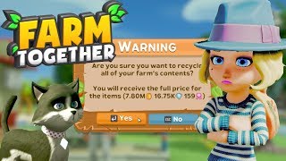 What Happens When You Recycle a Farm? | How To Recycle a Farm | Tips for Newbies #05 | Farm Together