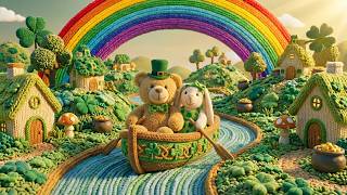 ☘️ St. Patrick's Day Hand Knit World | Cozy Plush Friends & Irish Music (4K) screenshot 5
