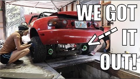 SR20 Miata Subframe Has to Come Out!