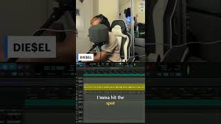 Rapper's Flow: Shorty Loves The Vibes &amp; The Studio Grind #shorts