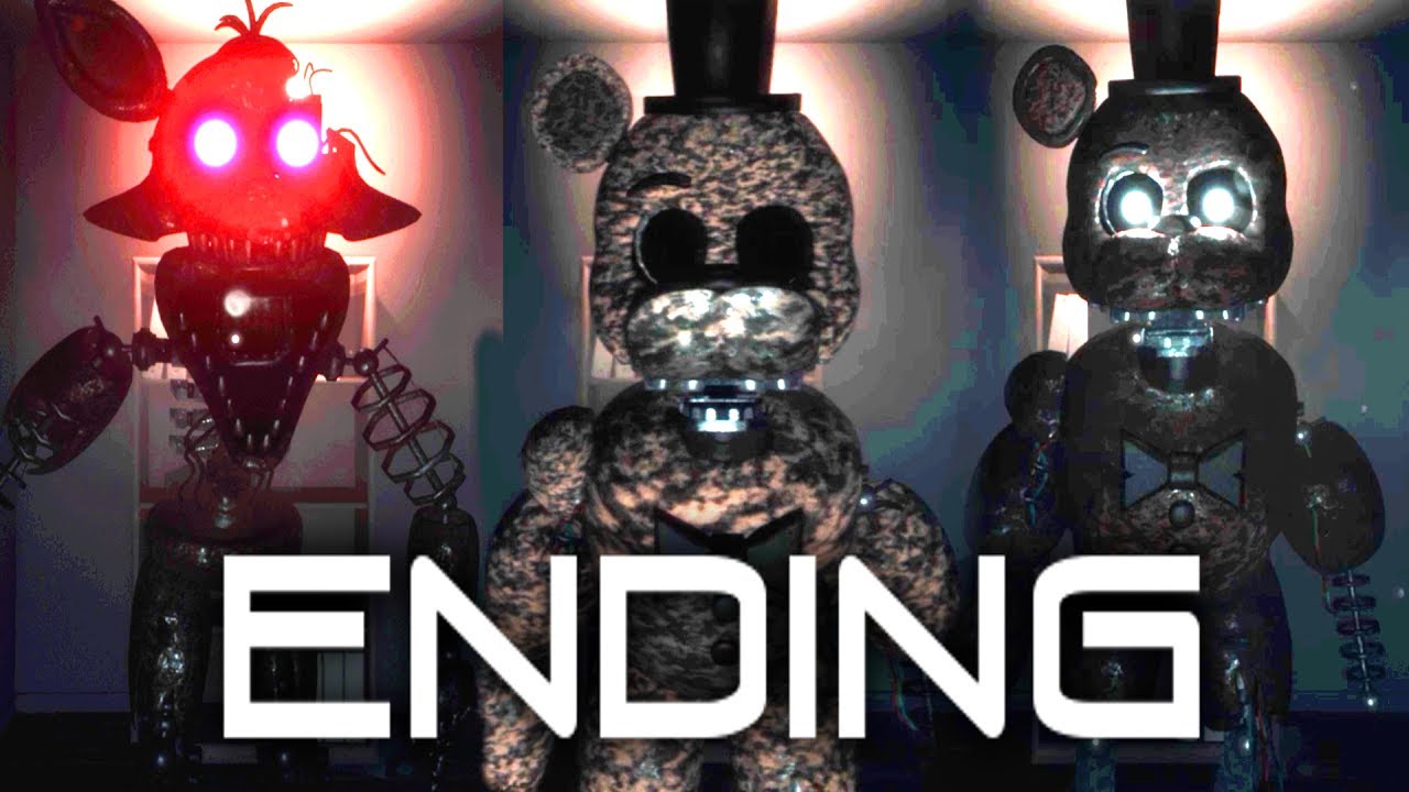 NEW IGNITED ANIMATRONICS!! The Joy of Creation OFFICE ENDING on