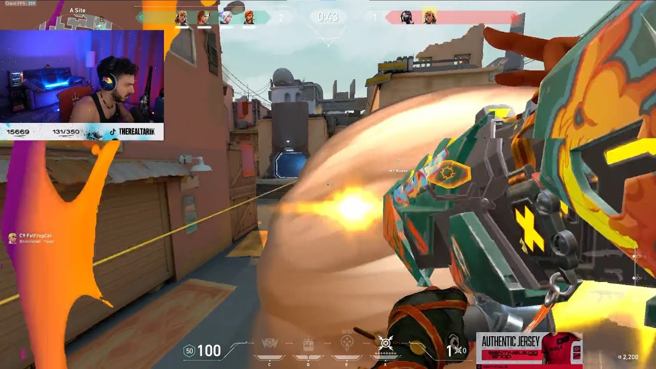 BIND! MVP! SEN TARIK PRO RAZE VALORANT RANKED GAMEPLAY [ FULL MATCH VOD ]