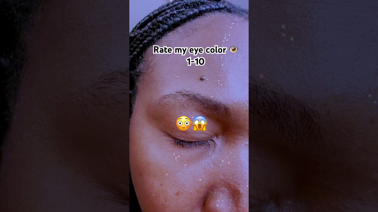 Покажите цвет своих глаз и попросите подписчиков оценить это 