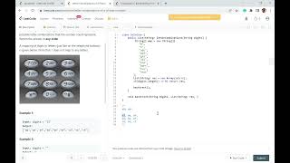 Leetcode 17 - Letter Combinations of a Phone Number - Backtrack - Java