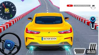 ✅ Muscle mega car stunt racing car 2024 mega ramp driving 3D simulator Gameplay screenshot 4