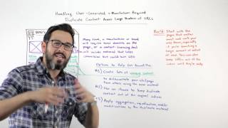 Manufacturer Required Duplicate Content Across Large Numbers of URLs   Whiteboard Friday