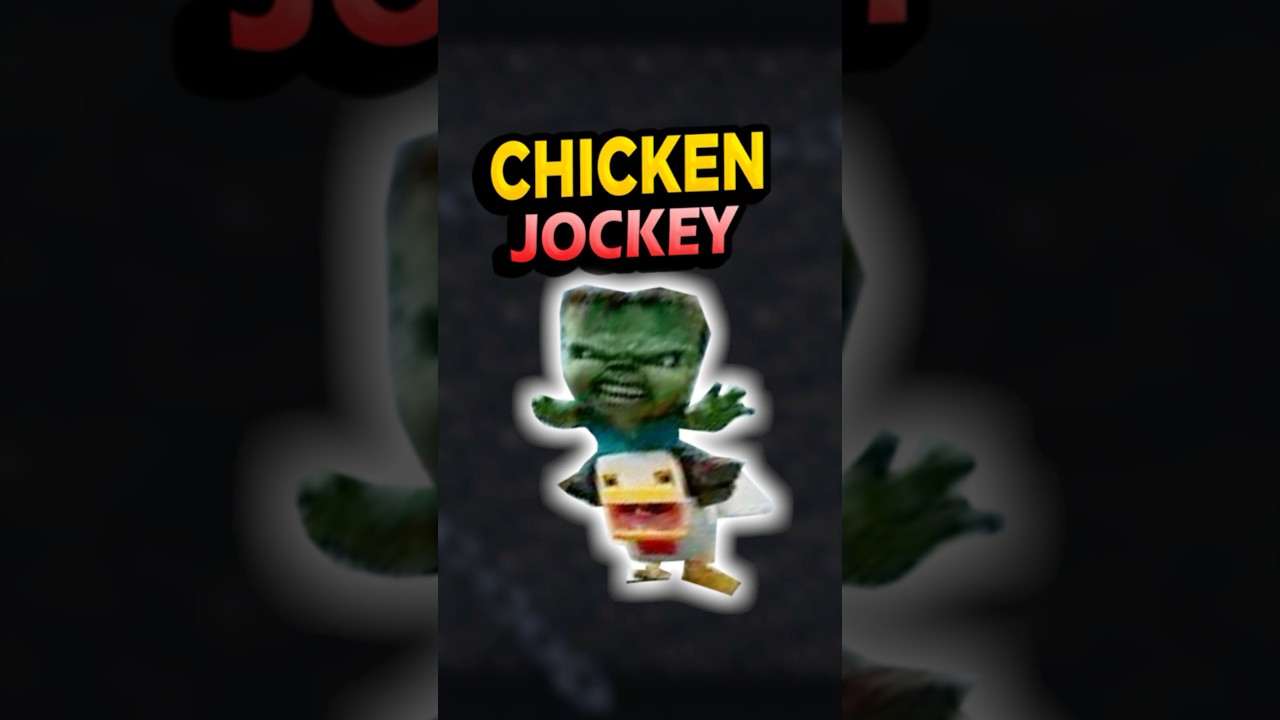 Así será el CHICKEN JOCKEY Live Action! 🐥🧟 #minecraft