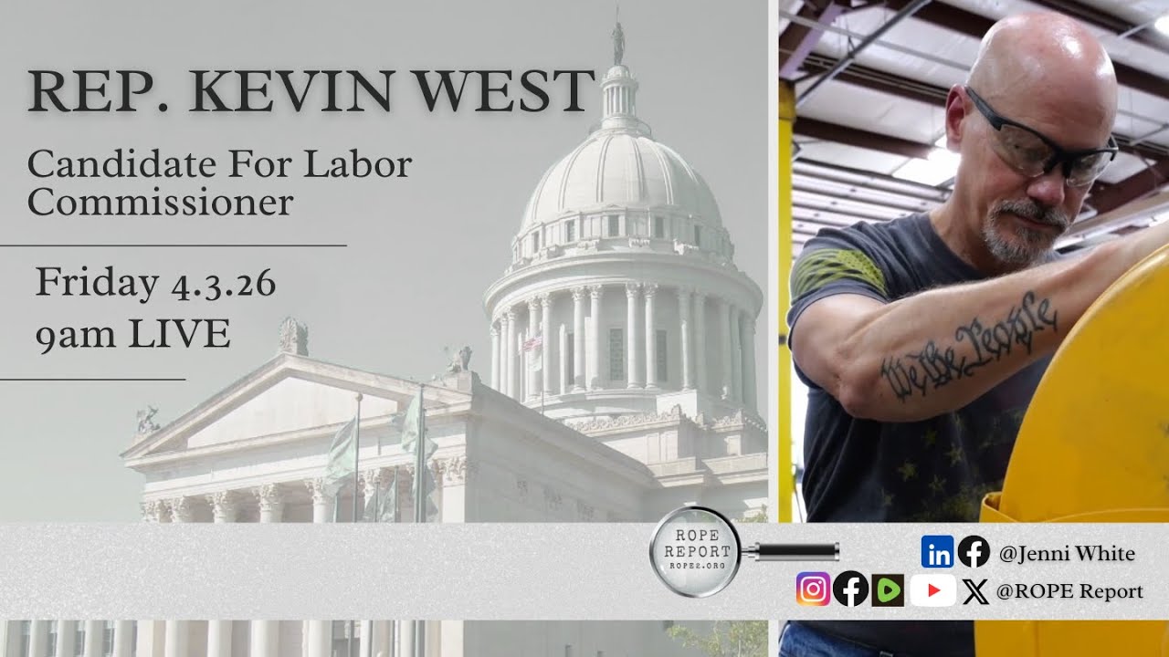 Kevin West - Candidate Oklahoma Labor Commissioner