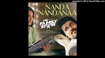 Nandanandanaa (Audio) The Family Star _ Vijay Deverakonda_ Mrunal _ Gopi Sundar _ Parasuram_160K)