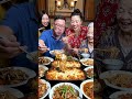 Chinese family style lasagna Mukbang