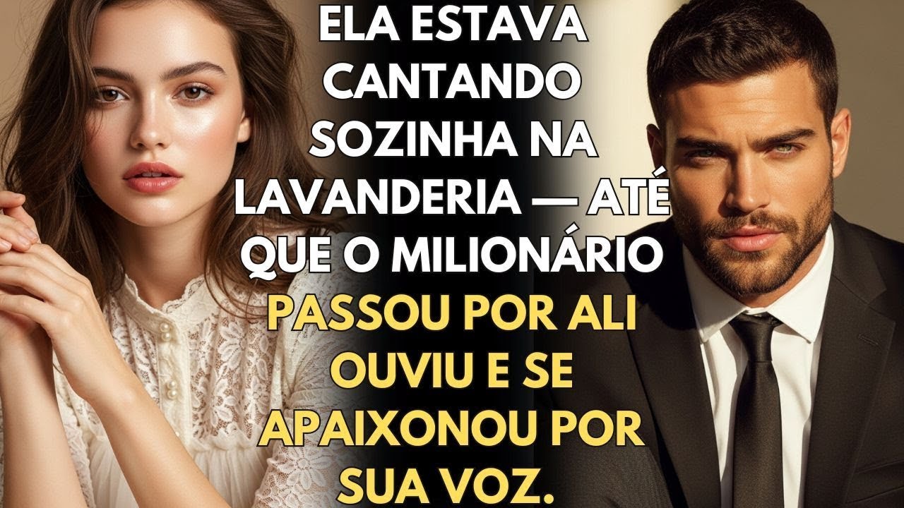 Ela estava cantando sozinha na lavanderia — até que o milionário passou por ali ouviu e se apaixonou