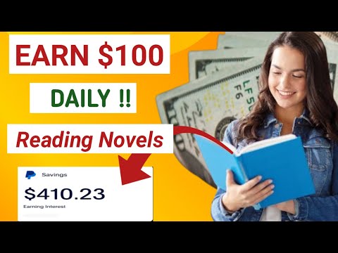 This website paid me $100 (140k) just for reading Novel /make money online from home 2024