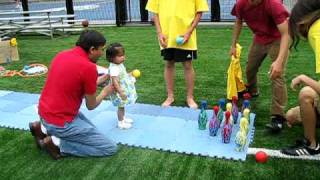 Momodzillas First Bowling Experience - It Is Easier To Destroy Tokyo....
