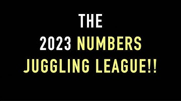 2023 Numbers Juggling League
