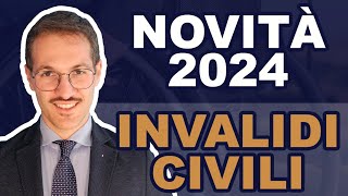 🔴 Novità INVALIDITA' CIVILE 2024 👉 cambia tutto DAVVERO o forse no? 👈