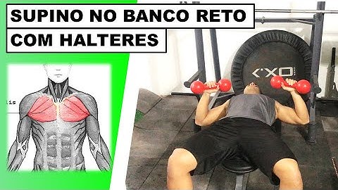 Supino reto com halteres: veja como executar este EXERCÍCIO para ganhar MÚSCULO no PEITORAL