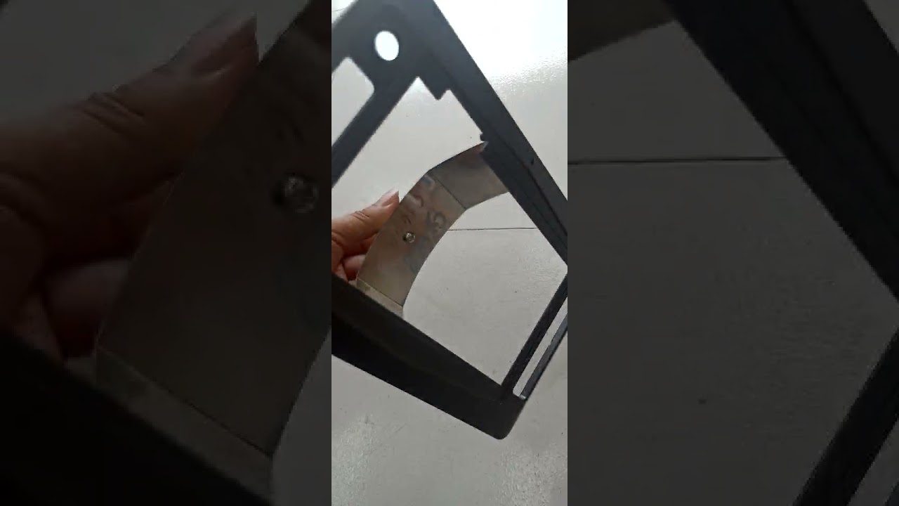 Stainless steel clip Chrome plated square pipe fittings Manipulator fixture rack Spray line hanger