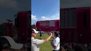 Ryder Cup at Bethpage Black, the atmosphere was building for an incredible few days.￼