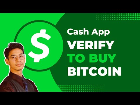 How To Verify Cash App To Purchase Bitcoin !
