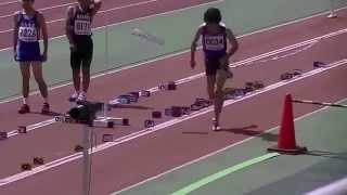 20140504エコパ中学 男子走幅跳皓規1本目6m13+0 3