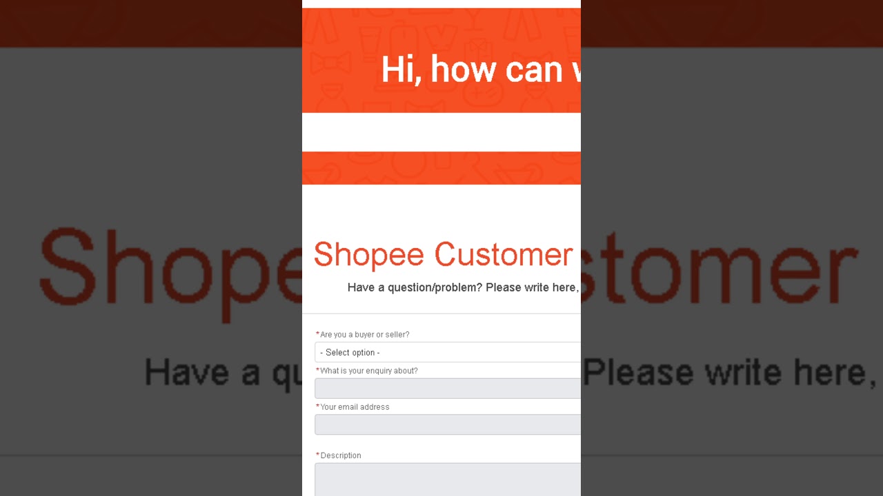 How can I contact Shopee Customer Service?