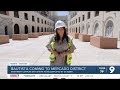 New housing and retail development is nearing completion in the Mercado District