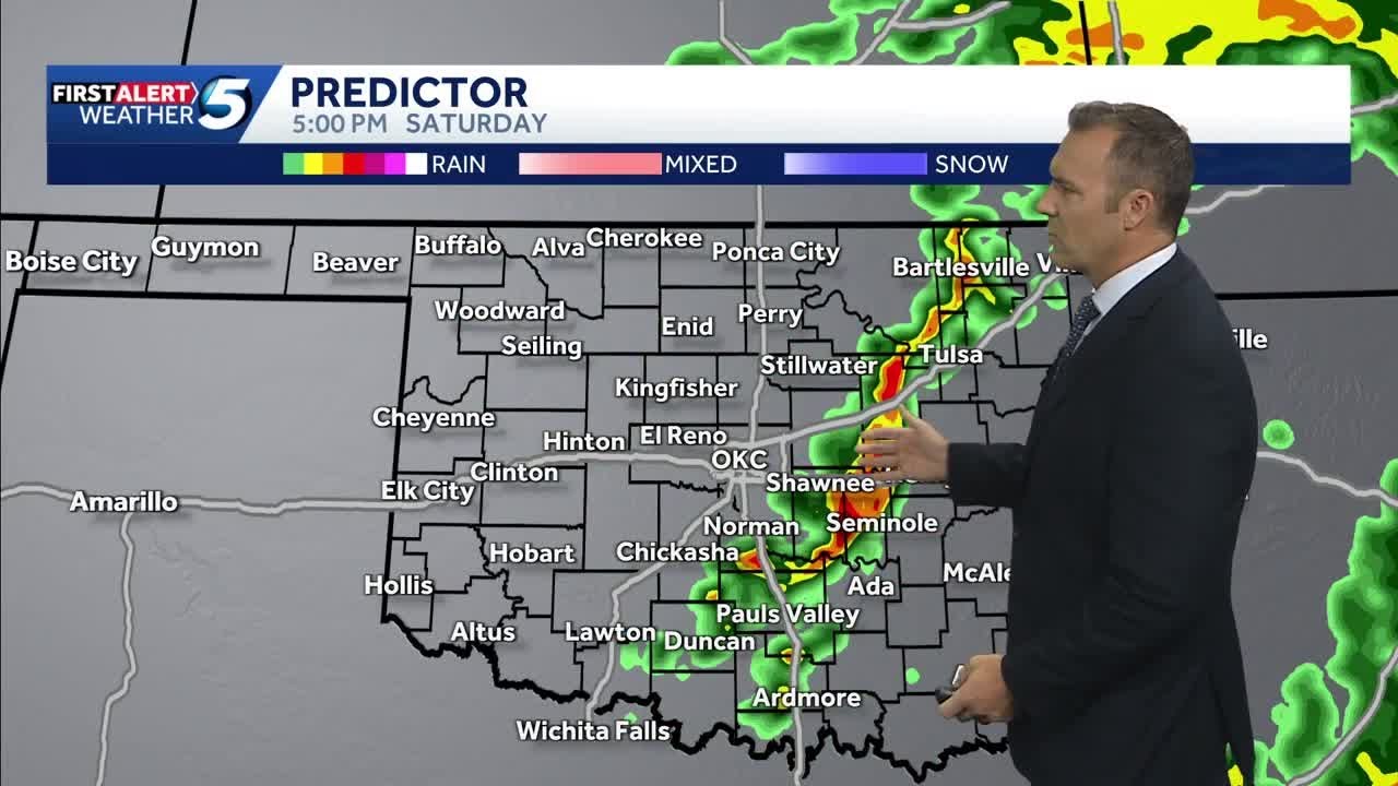 TIMELINE: Severe storms possible in Oklahoma late Friday and into ...