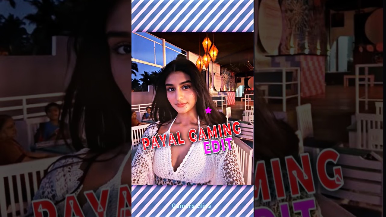 Payal Gaming Edit 💌♾️ 📱 Alight Motion 