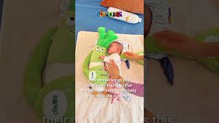 The smartest way to put a baby to sleep! 😲👶 #shorts #cutebaby#viralvideo#parenting#babyhacksusa