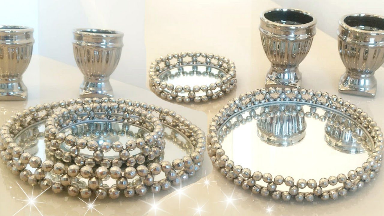 DIY A BANDEJA ESPELHADA MAIS PRÁTICA QUE JÁ FIZ ATÉ AGORA