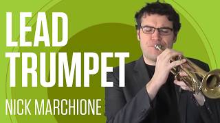 Hip-BoneU | Lead Trumpet Playing with Nick Marchione