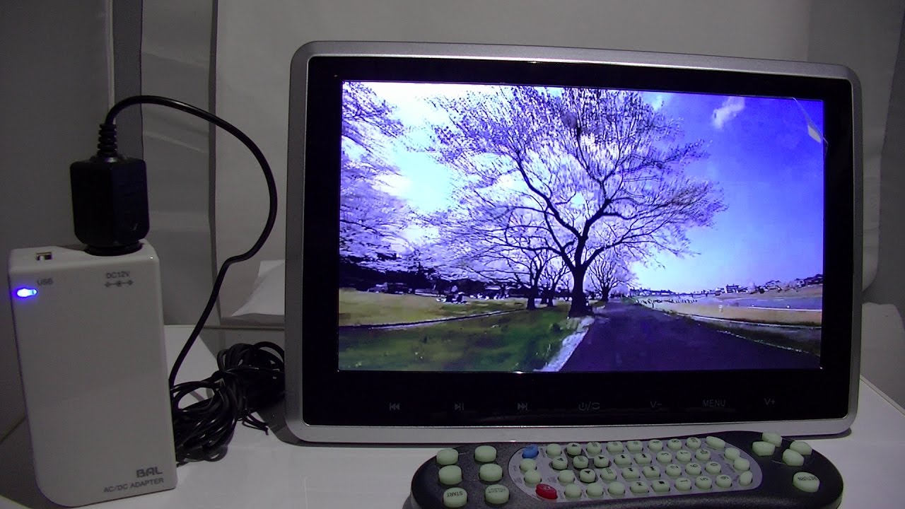 10 1インチ Dvdプレーヤー 車載 Hdmi対応 1080p Usb Sd Mp4再生 Pumpkin Youtube