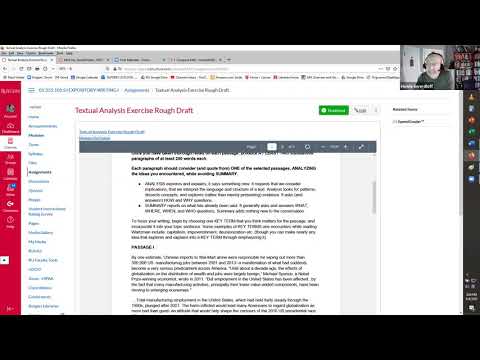 TEXTUAL ANALYSIS EXERCISE explained
