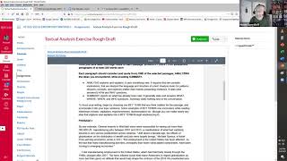 TEXTUAL ANALYSIS EXERCISE explained