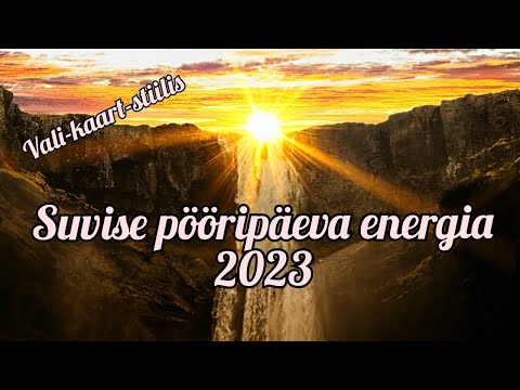 Video: Suvise pööripäeva päevad millal?