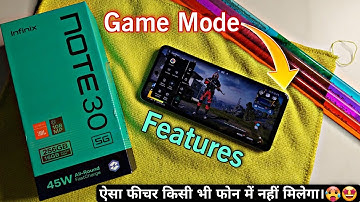 infinix note 30 5g game mode features 🤩 - settings | infinix note 30 5g game voice changer 😅