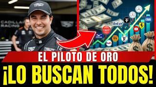 CHECO PEREZ IS THE MOST SOUGHT-AFTER DRIVER BY BRANDS AND THE MILLIONS CONFIRM IT
