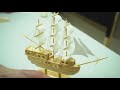 Wood carving  how to make wooden sailing ship  mrtinkerer