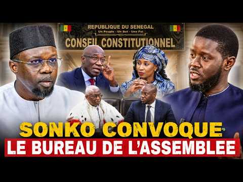 🛑Urgent- Sonko Diomaye, le Gatsa Gatsa inévitable- le bureau de l’assemblée convoquée d’urgence....