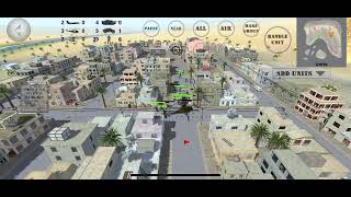 Battle 3D new scenario, Desert map, with new helicopter carrying more troops and a jeep screenshot 3