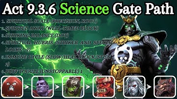 MCOC Act 9.3.6 Science Gate Path - Dread Emperor Doom Boss