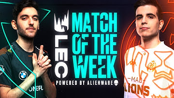 Alienware Match of the Week: Fnatic vs Mad Lions | 2021 LEC Spring Week 2