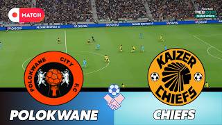 Kaizer Chiefs vs Polokwane City | Premiership 2026 Simulation | eFootball PES 21 Realistic Gameplay screenshot 5