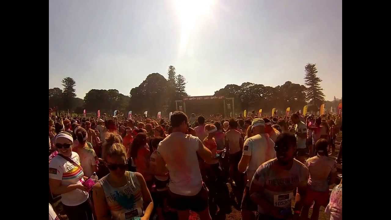 Sydney Color Run.. SKIP TO 40 SECS