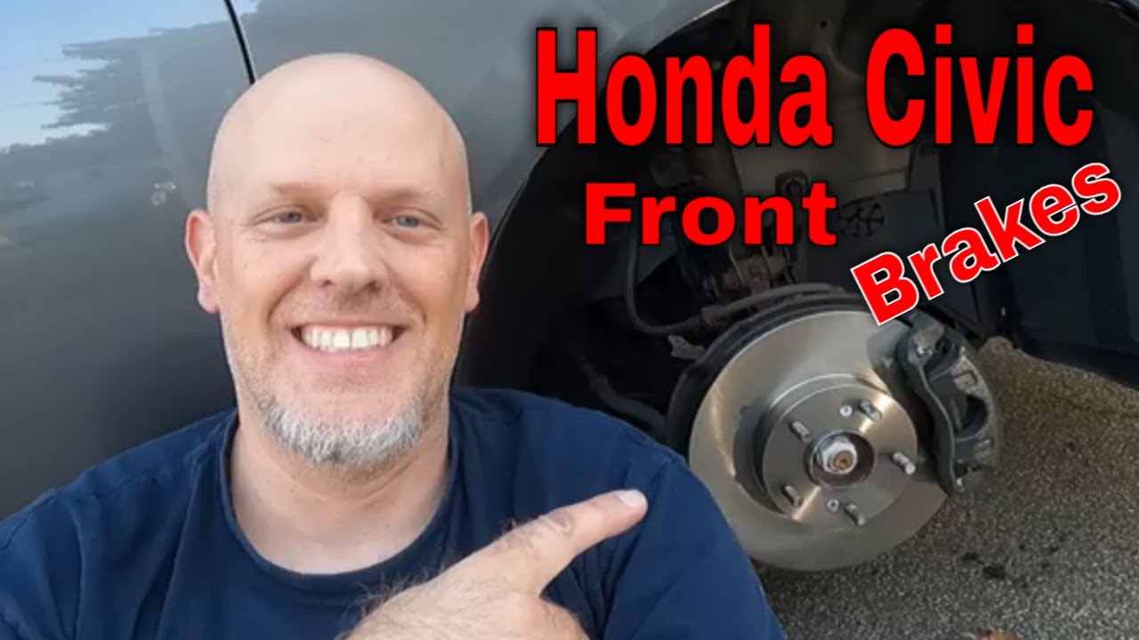 How to Replace front Brakes Honda Civic + front Calipers  2012-2015 and 2015-2022