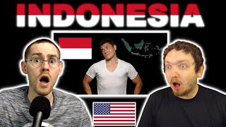 AMERICANS REACT TO Geography Now! Indonesia