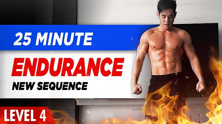 [Level 4] 25 Minute Fat-Burning Endurance Workout! (new style of workout!)